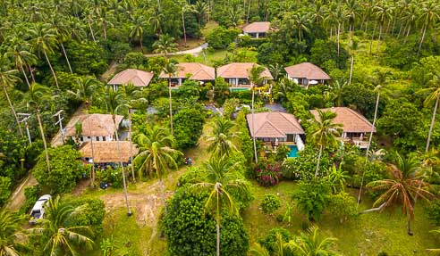 Hotel Villas – Very Well Maintained Resort – North Of Koh Samui – Maenam