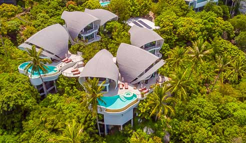 Hotel Villas Calypso – Incredible Sea View – East Of Koh Samui – Chaweng Noi